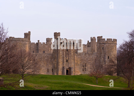 Bodiam Castle East Sussex Uk National Trust Castles (Taken from Public Property and Not On National Trust Land) Stock Photo