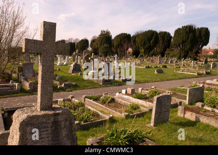 Ann's Hill Cemetery, Gosport, Hampshire, UK. Stock Photo