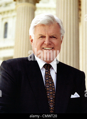 EDWARD 'TED' KENNEDY (1932-2009) US Senator Stock Photo