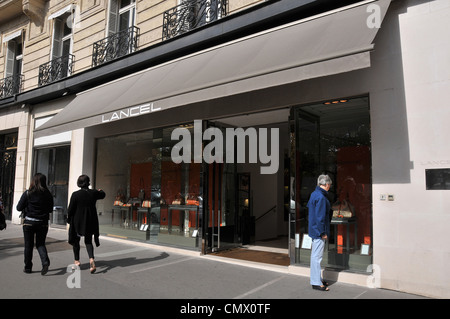 Lancel boutique Paris France Stock Photo