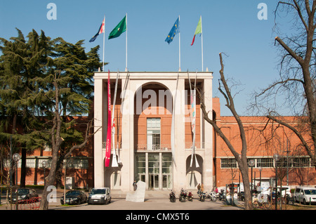 The design museum in Milan - Palazzo dell' Arte in Parco Sempione Stock Photo