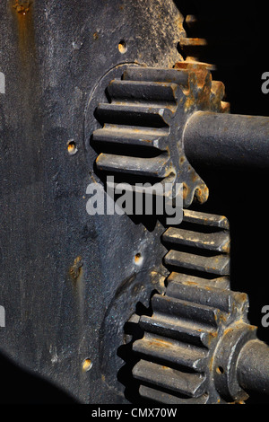 Cogs in a machine. Stock Photo