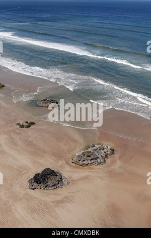 United Kingdom, Northern Ireland, County Derry, View of coast Stock Photo