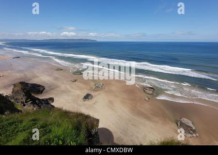 United Kingdom, Northern Ireland, County Derry, View of coast Stock Photo