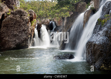 Little Millstream Falls. Ravenshoe, Atherton Tablelands, Queensland, Australia Stock Photo