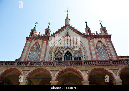 The upper half of the Monastery of Cimiez located in Nice, France. Stock Photo