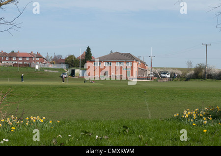 Kippax welfare sports ground Stock Photo