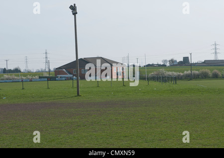 Kippax welfare sports ground Stock Photo