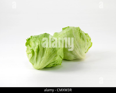 iceberg lettuce,salad Stock Photo