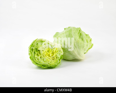 iceberg lettuce, salad Stock Photo