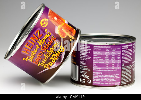 Heinz taste of home super sticky treacle sponge pudding Stock Photo - Alamy