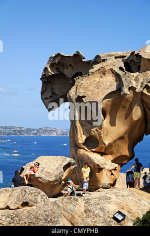 Italy Sardinia Palau Capo d´Orso Stock Photo