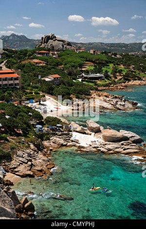 Italy Sardinia Baja Sardinia Stock Photo