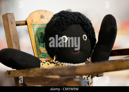 golliwog toy for sale Auction Rooms Montrose Scotland Stock Photo