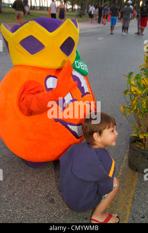 Orange Bowl mascot Obie Orange Bowl Press Conference held at the Stock ...