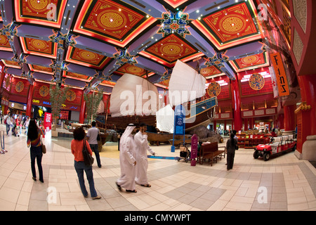Dubai Ibn Battuta Mall, chinese decoration Stock Photo