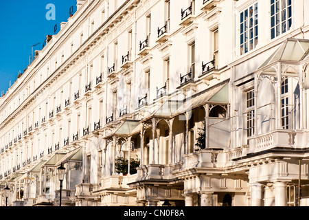 Architecture around Cadogan Place, SW1, London, United Kingdom Stock Photo