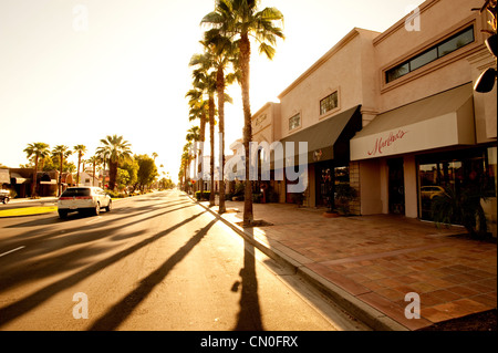 El Paseo In Palm Desert California Stock Photo - Download Image