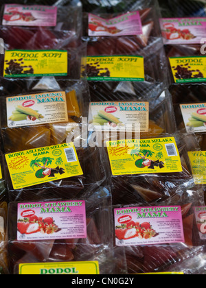 Malaysian dodol sweets Stock Photo