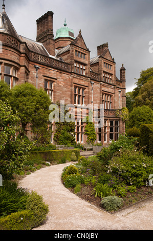 UK, Cumbria, Grange Over Sands, Holker Hall Stock Photo