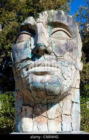 Europe, Italy, Florence, Igor Mitoraj Sculpture in Boboli Gardens Stock Photo