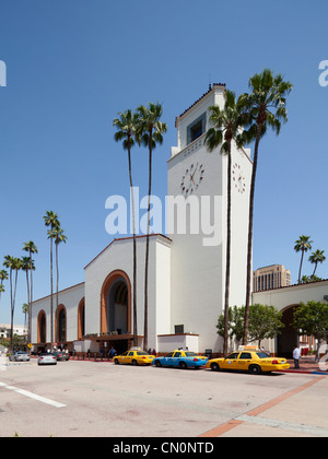 Union Station, El Pueblo de Los Angeles Stock Photo