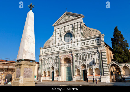 Europe, Italy, Florence, Santa Maria Novella Stock Photo