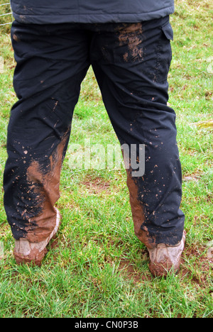 Should have worn gaiters number 3092 Stock Photo