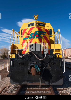 Santa Fe Railyard depot Stock Photo