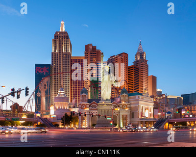 New York New York, Las Vegas Paradise Stock Photo