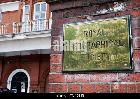 Royal Geographical Society, London, UK Stock Photo