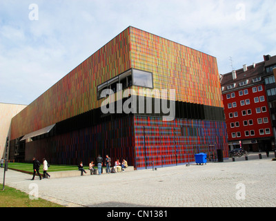 Germany Munich Museum Brandhorst Stock Photo