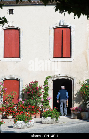 France, Gers, Auzoue Valley, Fources, labeled Les Plus Beaux Villages de France (The Most Beautiful Villages of France) Stock Photo