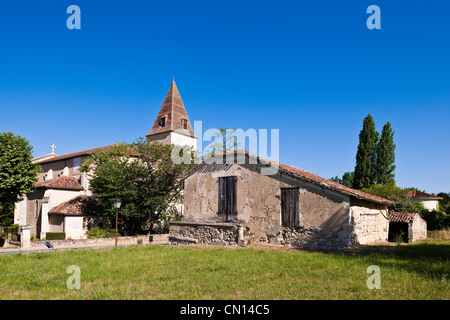 France, Gers, Auzoue Valley, Fources, labeled Les Plus Beaux Villages de France (The Most Beautiful Villages of France) Stock Photo