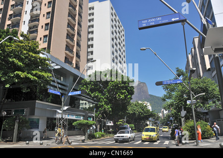 street scene Ataulfo de Paiva Leblon Rio de Janeiro Brazil Stock Photo