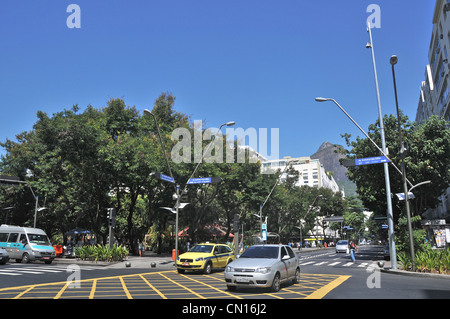 street scene Ataulfo de Paiva Leblon Rio de Janeiro Brazil Stock Photo