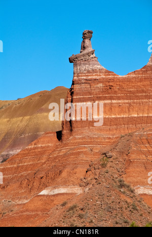 Hoodoo along Lighthouse Trail Palo Duro Canyon State Park Texas USA Stock Photo