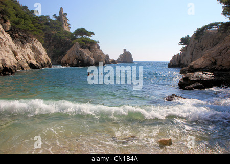 Calanques, Marseille, Provence, France Stock Photo