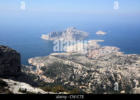 Callelongue, Ile Maïre, Calanques, Marseille, Provence, France Stock Photo