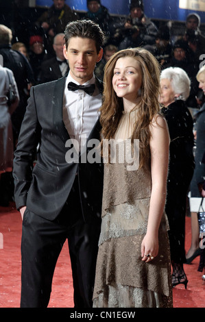 30/11/2010 Georgie Henley and Ben Barnes attends the World Premiere and Royal Film Performance of The Cronicles of Narnia: The Voyage of The Dawn Treader at  Leicester Square, London, 30 November 2010. Picture credit should read: Julie Edwards Stock Photo