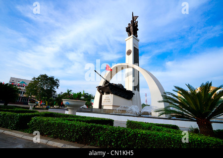 Victory Monument, Buon Ma Thuot, Dak Lak, Vietnam Stock Photo