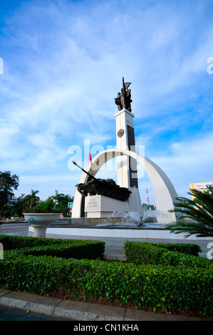 Victory Monument, Buon Ma Thuot, Dak Lak, Vietnam, Asia Stock Photo