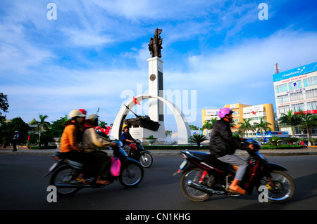 Victory Monument, Buon Ma Thuot, Dak Lak, Vietnam, Asia Stock Photo