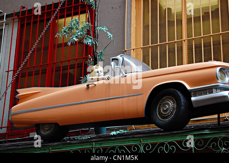 St. Vincent Court, Los Angeles, California Stock Photo