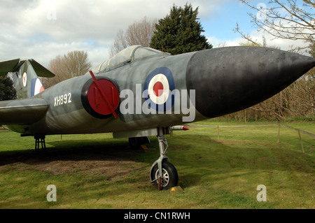 Gloster Javelin FAW.9R at Norfolk & Suffolk Aviation Museum, Flixton, UK Stock Photo