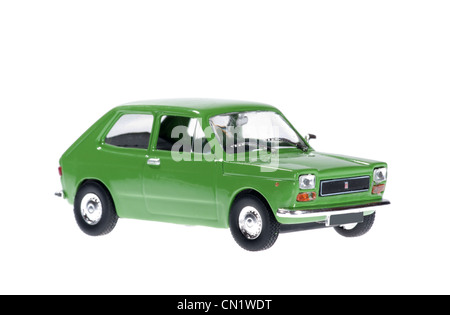 Fiat 127 p old small car. Stock Photo