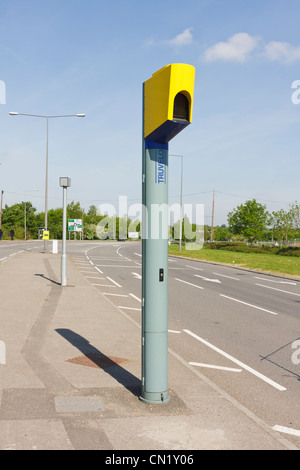 Truvelo D-Cam combined speed and traffic signal camera Stock Photo
