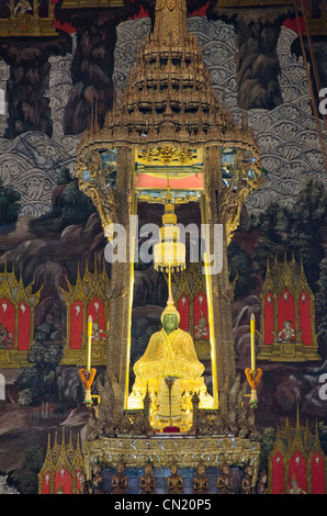 Thailand, Bangkok. The Grand Palace. The Royal Monastery of the Emerald Buddha. Stock Photo