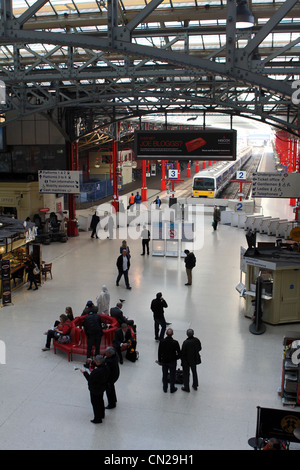 Concourse of Marylebone train station, London, England, UK Stock Photo