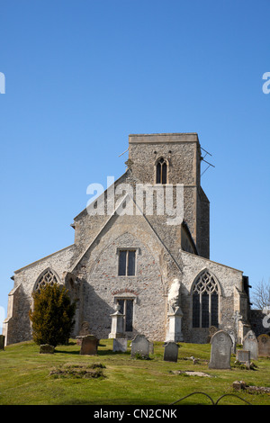 Church of Saint Peter, Great Walsingham, Norfolk. Stock Photo